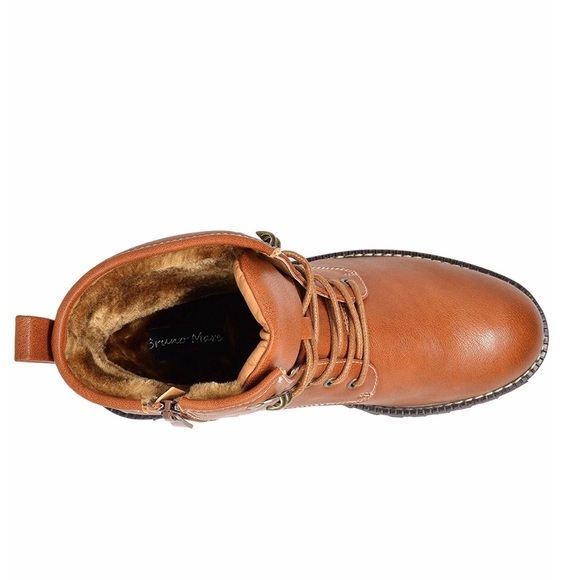 *New* Mens Bruno Lace Up Brown Boots Size 11 - Picture 6 of 7